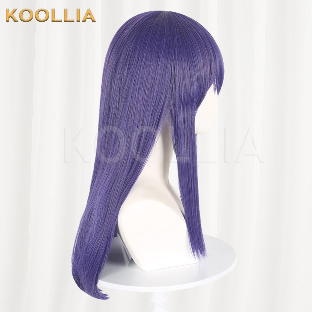 The Disastrous Life of Saiki K. Teruhashi Kokomi Ink Blue‑Purple Basic Wig