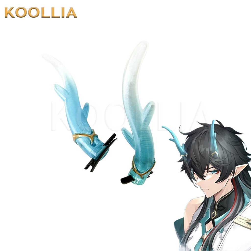 Genshin Impact Dan Heng • Imbibitor Lunae Basic Cosplay Dragon Horn Headpiece Set