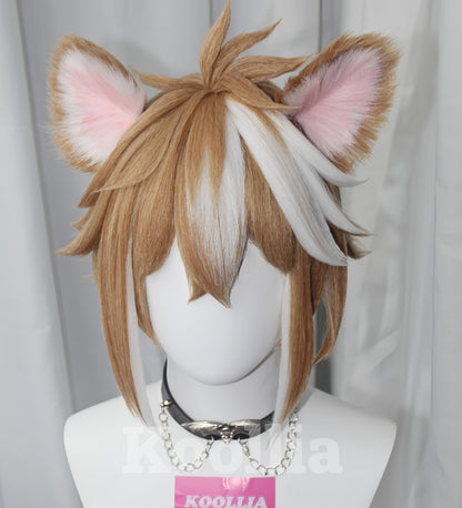 Gorou from Genshin Impact Commission Wig (with ears)