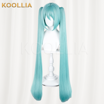 Project SEKAI Hatsune Miku Mint Cyan Long Straight Basic Wig