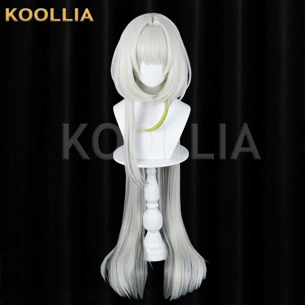 Arknights Kal'tsit Silver White Basic Wig