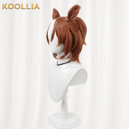 Uma Musume Pretty Derby Yaeno Muteki Brown and White Basic Wig