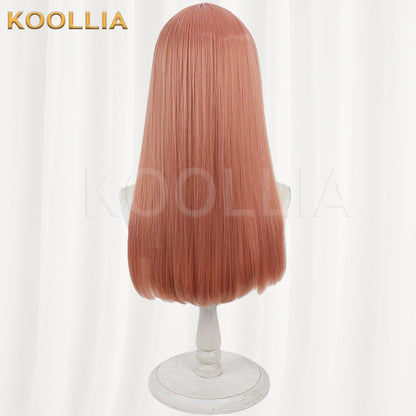 NIKKE Emma Orange‑Pink Basic Wig