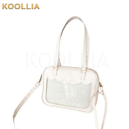 Small Anime Pin Display Shoulder Bag