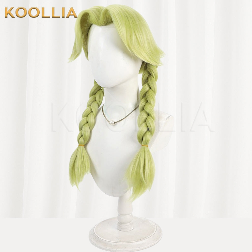 Dr.STONE Hanada Nioki Grass Green Basic Wig