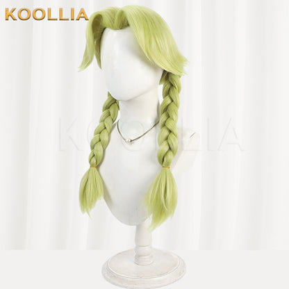 Dr.STONE Hanada Nioki Grass Green Basic Wig