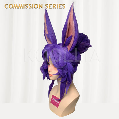 Vi aus League of Legends Commission Perücke