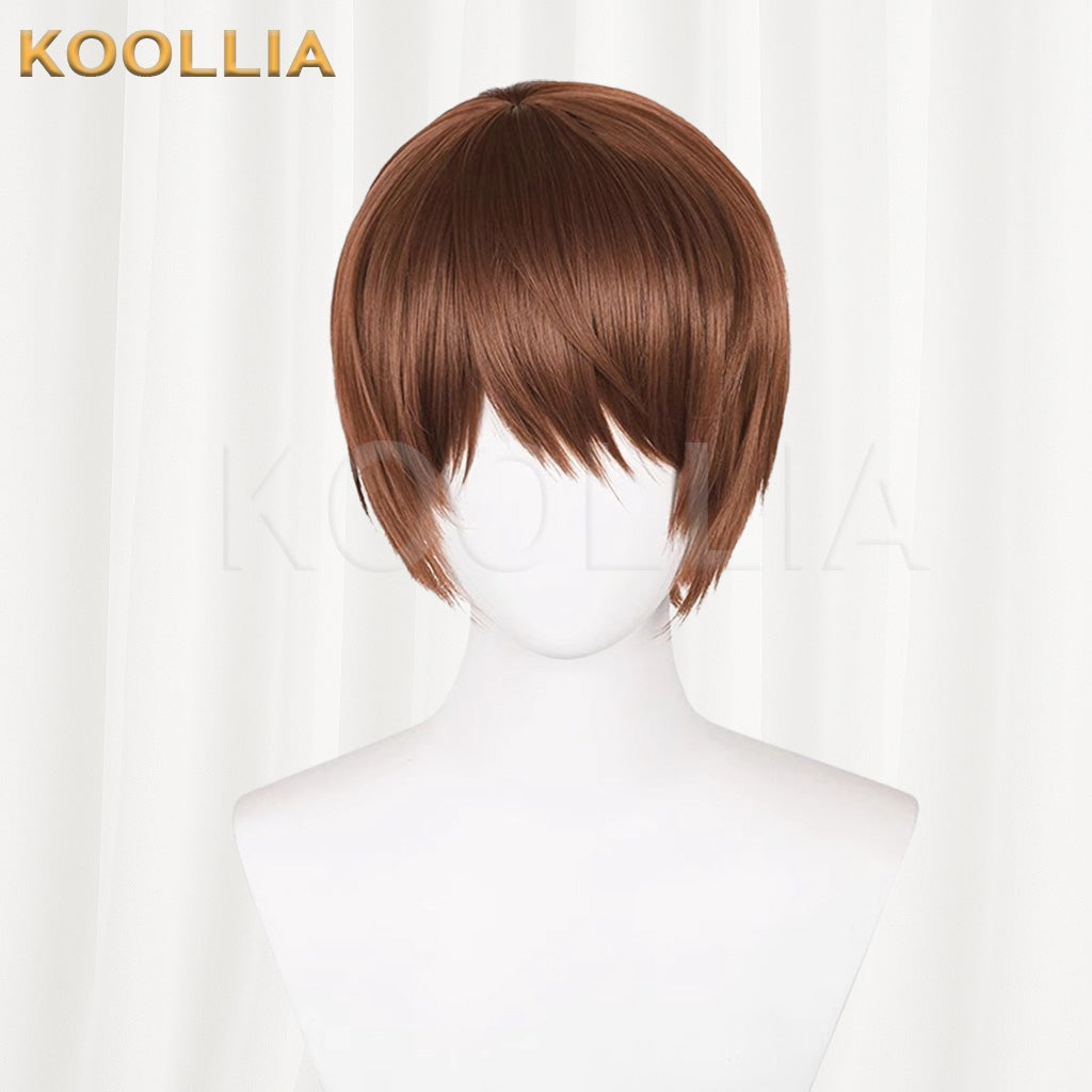 Death Note Yagami Light Warm Brown Basic Wig