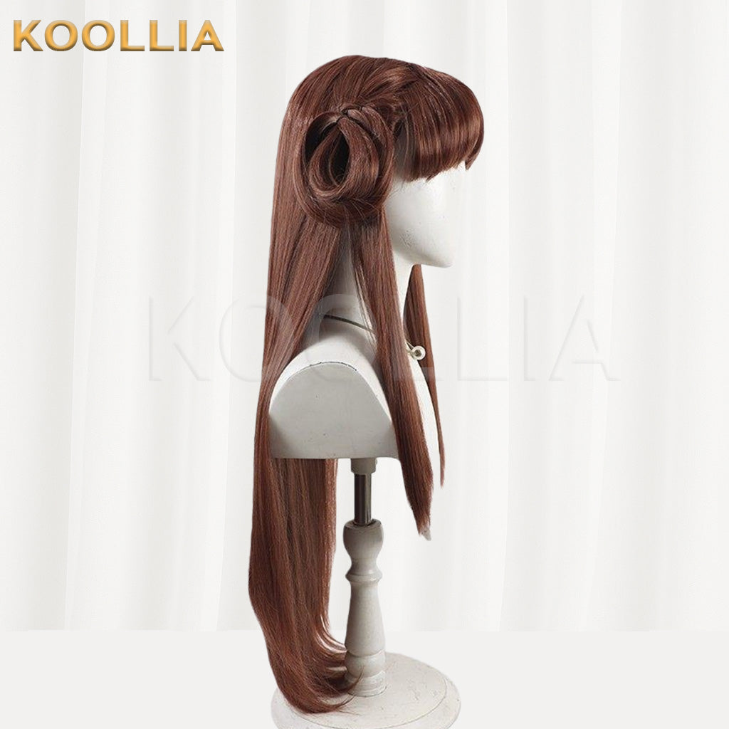 The Apothecary Diaries Riju Dark Brown Basic Wig