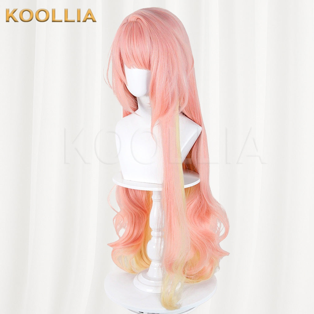 Arknights Rémi Ann Pink Yellow Gradient Basic Wig