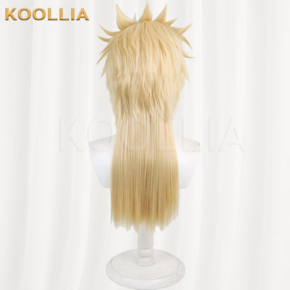 Final Fantasy VII Cloud Strife Pure Light Gold Spiky Basic Wig