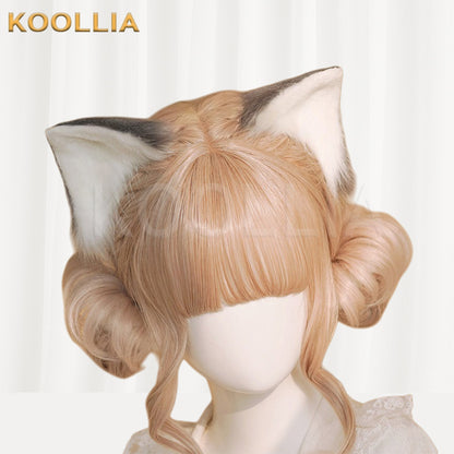 Cute Lolita Plush Animal Ear Hair Clips Multi-color