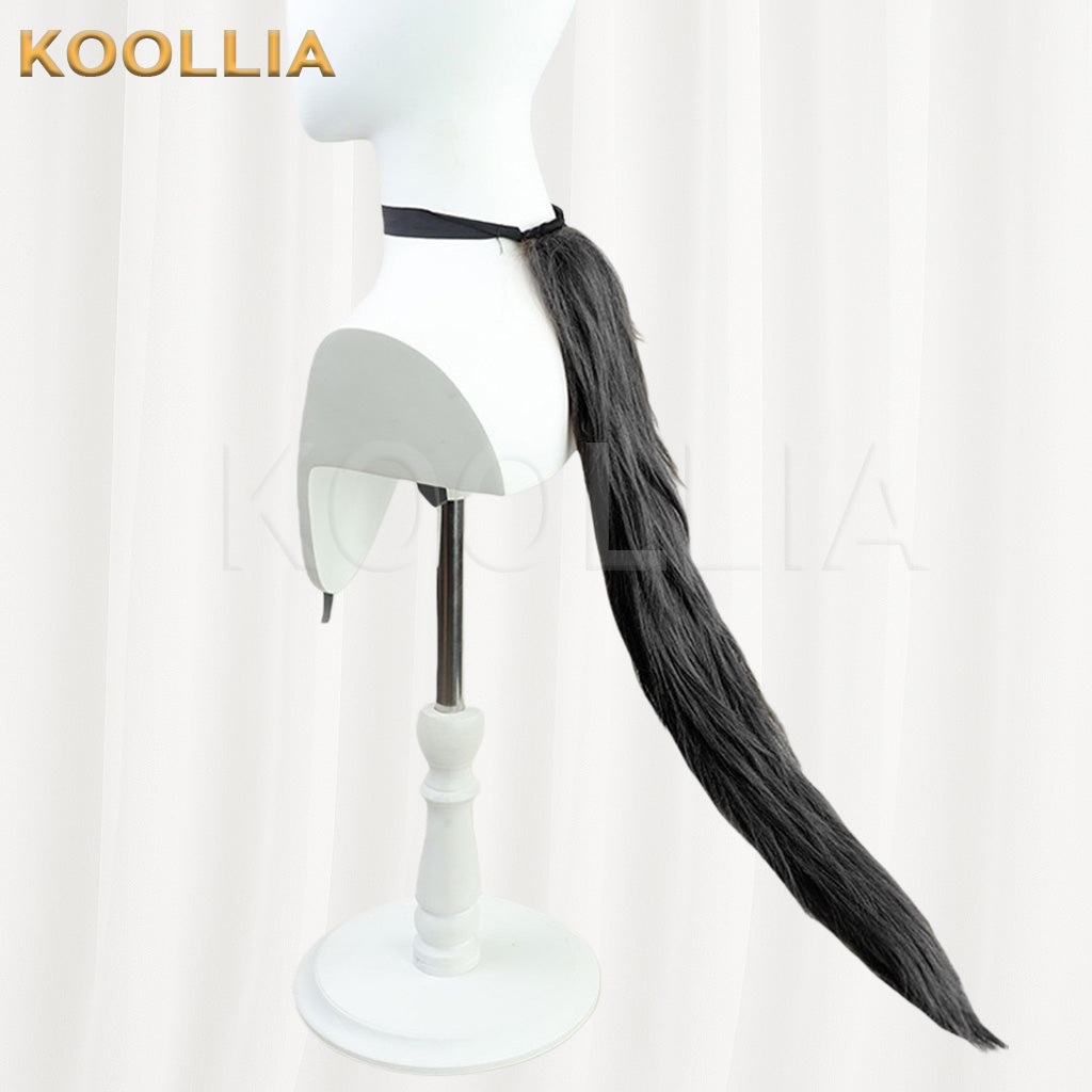 Uma Musume Pretty Derby Manhattan Cafe 100cm Extra Long Black Basic Wig