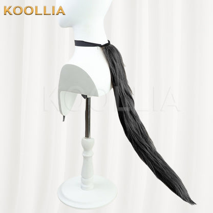 Uma Musume Pretty Derby Manhattan Cafe 100cm Extra Long Black Basic Wig