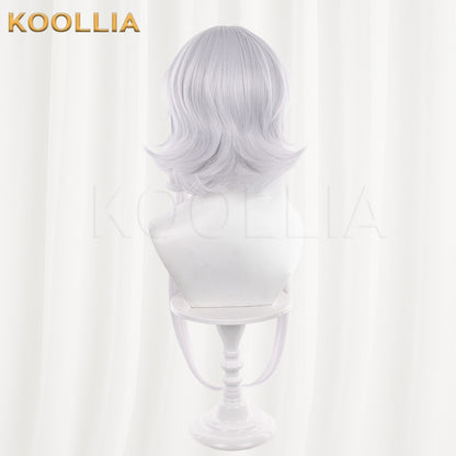 Neverness to Everness Sagiri Silver White Basic Wig