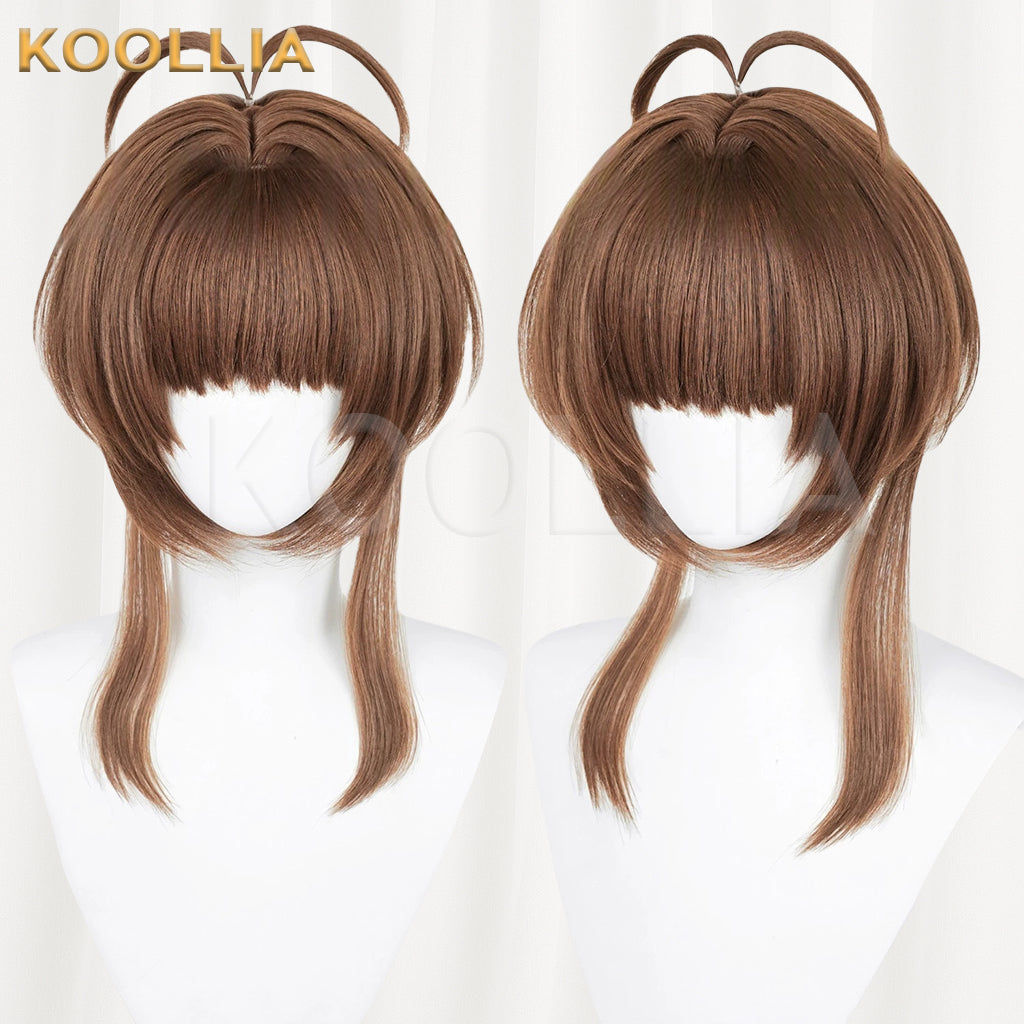 Card Captor Sakura Kinomoto Sakura Long Basic Wig