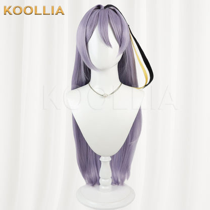 Game Neverness to Everness Hathor Purple Basic Wig