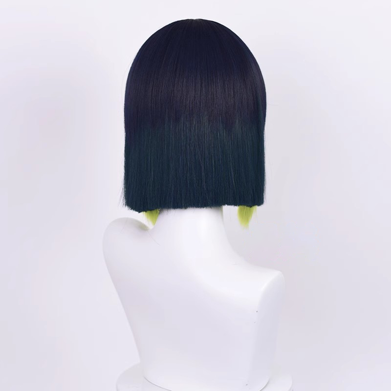 Genshin Impact Tighnari Short Blue Black Hair Basic Wig