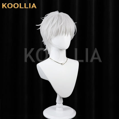 Goddess of Victory: Nikke Johan Silver White Short Basic Wig