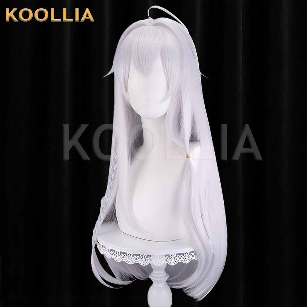 Wandering Witch Elaina Silver‑Gray Gradient Basic Wig