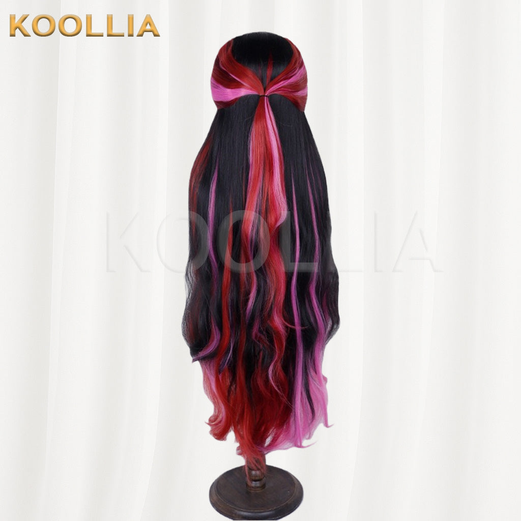 Ever After High Raven Queen Black Pink Gradient Basic Wig