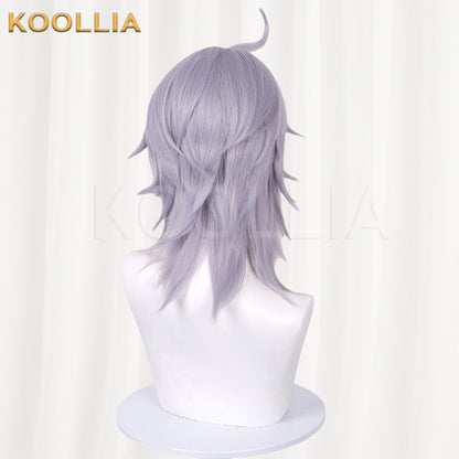 Lock Kingdom Enzo Silver Purple Gradient Basic Wig
