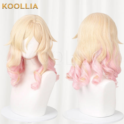 Identity V Perfumer Liko Yellow-Pink Gradient Basic Wig