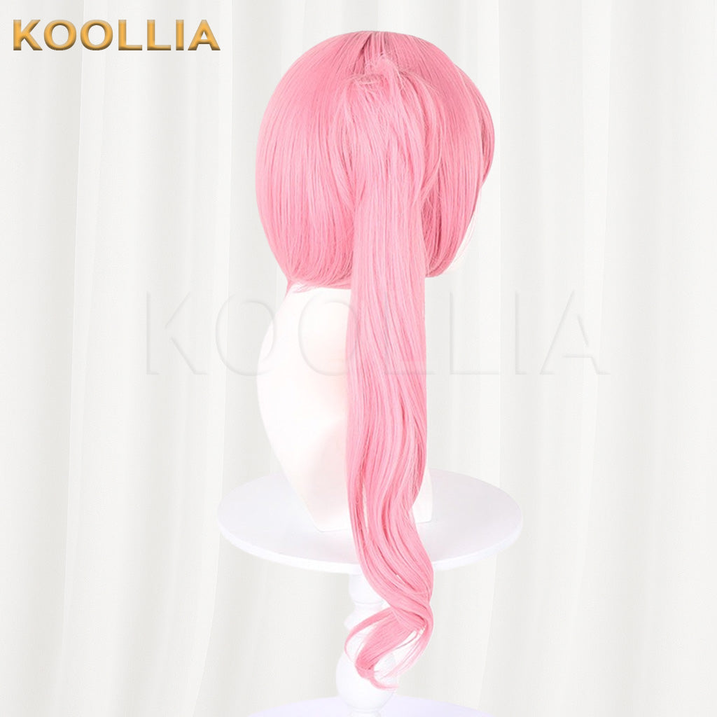 Link Click Li Tianxi Cherry Blossom Pink Basic Wig