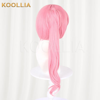 Link Click Li Tianxi Cherry Blossom Pink Basic Wig