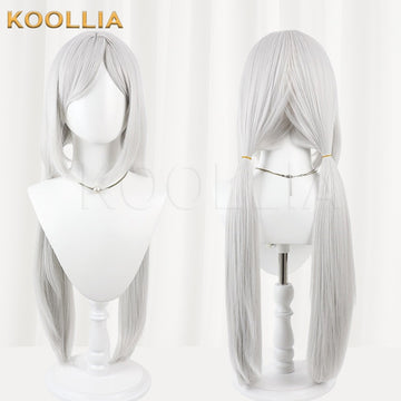 Drakengard 3 Zero Silver White Basic Wig Multi-angle Display by koollia