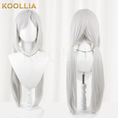 Drakengard 3 Zero Silver White Basic Wig