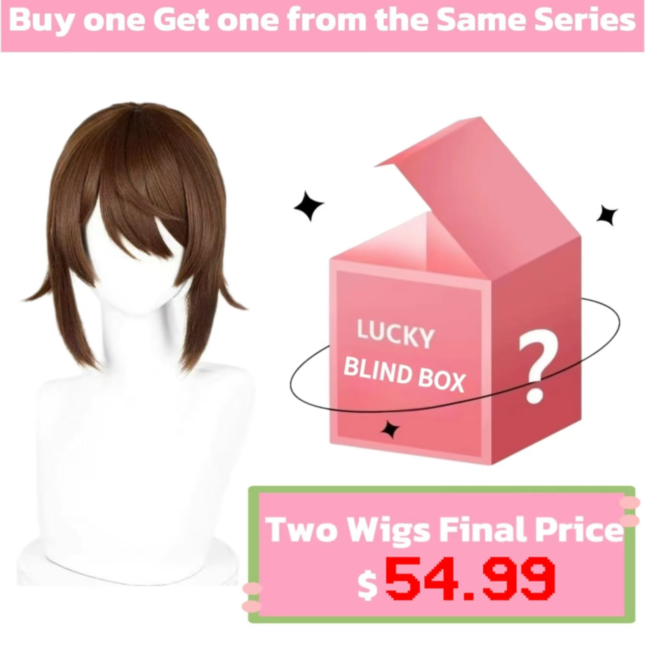 IdentityV Painter Edgar Valden Short Brown Hair Basic Wig