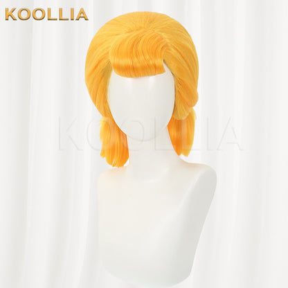 Toy Story Bo Peep Pure Golden Yellow Ponytail Basic Wig