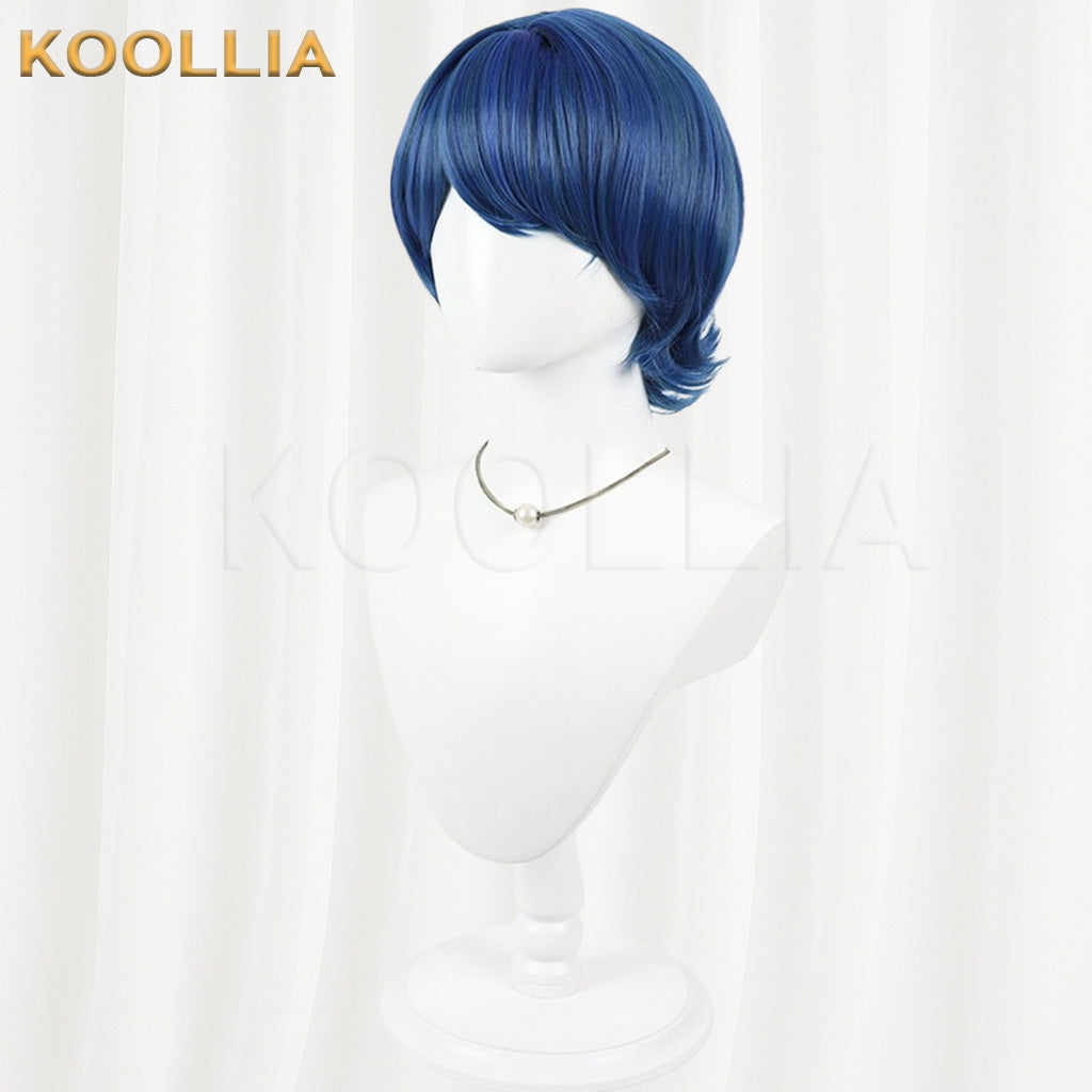 Mobile Suit Zeta Gundam Kamille Bidan Royal Blue Basic Wig