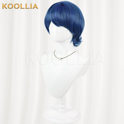 Mobile Suit Zeta Gundam Kamille Bidan Royal Blue Basic Wig