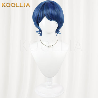 Mobile Suit Zeta Gundam Kamille Bidan Royal Blue Basic Wig