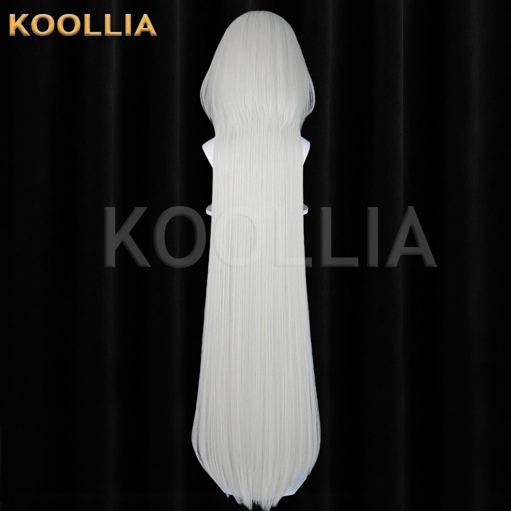 Arknights Kal'tsit Silver White Basic Wig