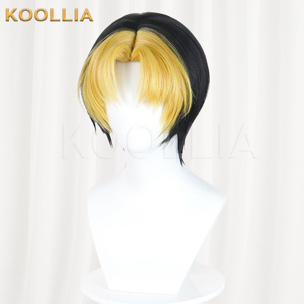 Hikaru no Go Hikage Fuji Split Color Basic Wig