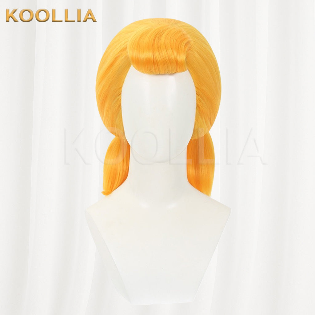 Toy Story Bo Peep Pure Golden Yellow Ponytail Basic Wig