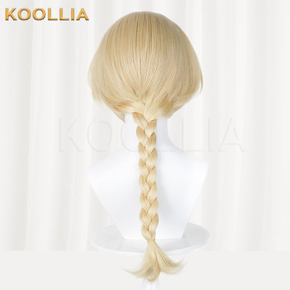 Path to Nowhere Jeanne Light Blonde Single Braid Basic Wig