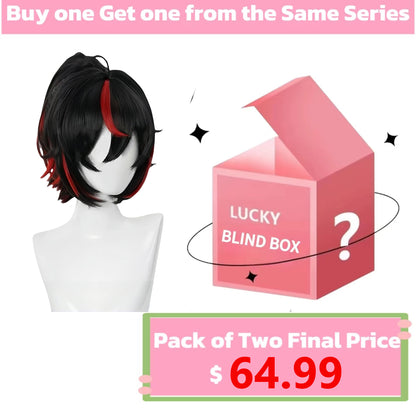 Zenless Zone Zero Zhu Yuan Short Mix Hair Basic Wig