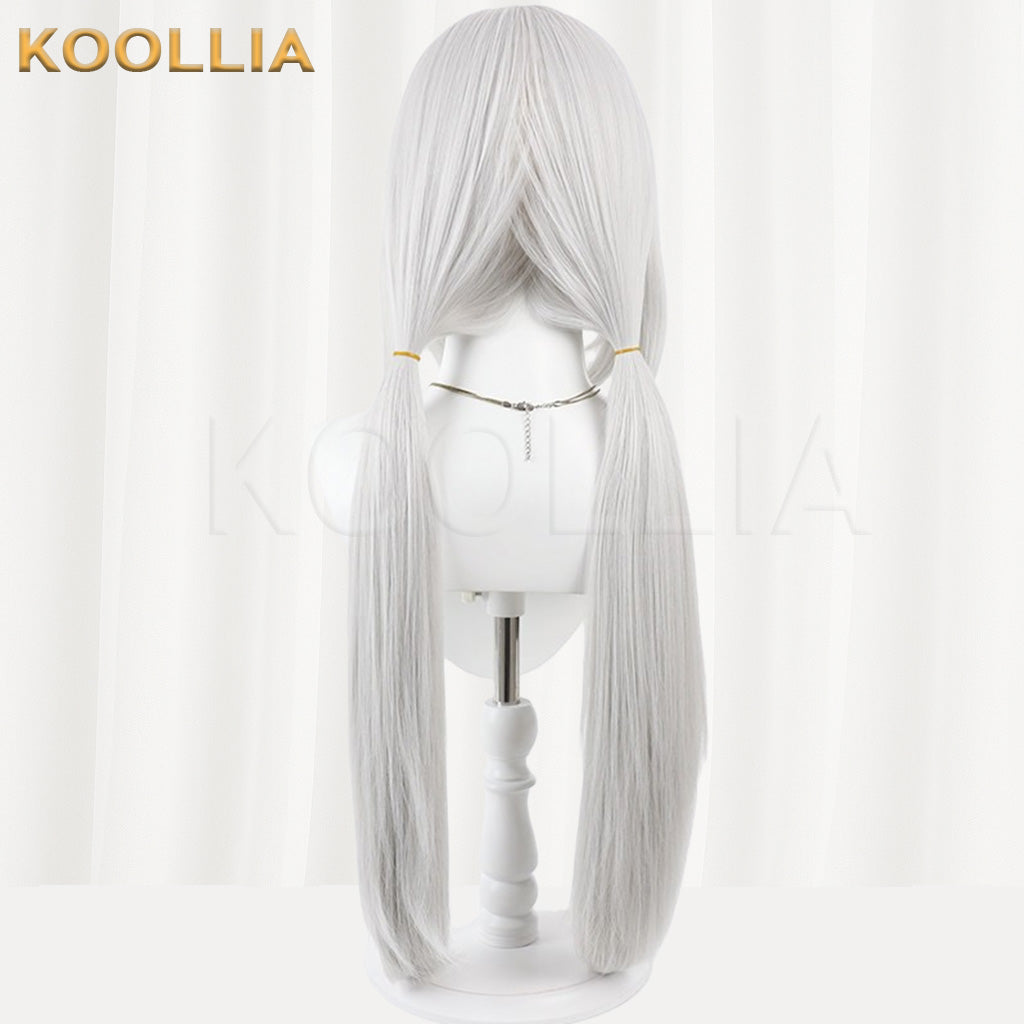 Drakengard 3 Zero Silver White Basic Wig