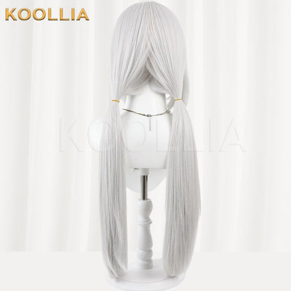 Drakengard 3 Zero Silver White Basic Wig