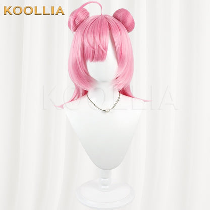 Game Neverness to EvernessXiaoZhi Cherry Pink Basic Wig
