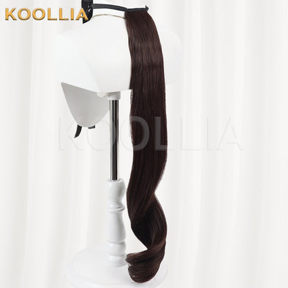 Uma Musume Pretty Derby Daring Tact Dark Brown Basic Wig