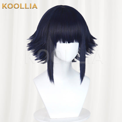 Naruto Hinata Hyuga Navy Blue Basic Wig