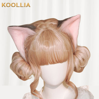 Cute Lolita Plush Animal Ear Hair Clips Multi-color