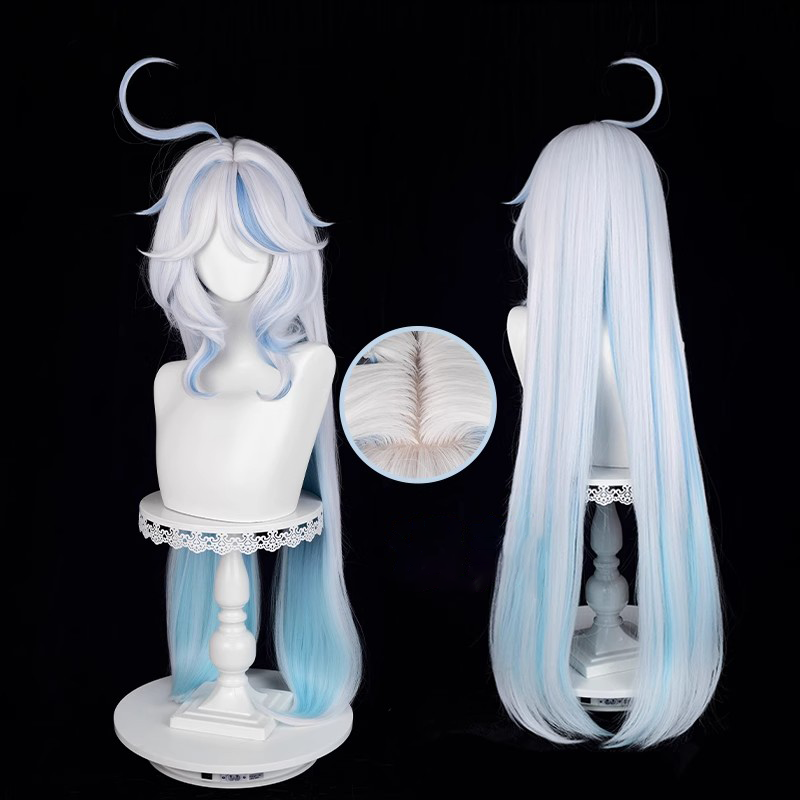 KOOLLIA- Genshin Impact Furina Long Mix Hair Basic Wig