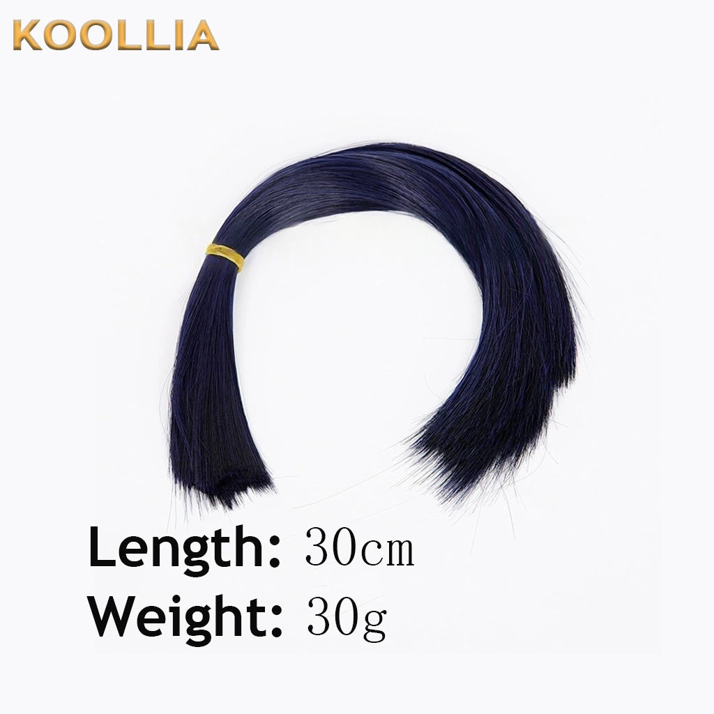 Zenless Zone Zero Asaba Harumasa Short Blue Hair Basic Wig