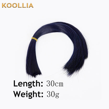 Zenless Zone Zero Asaba Harumasa Short Blue Hair Basic Wig